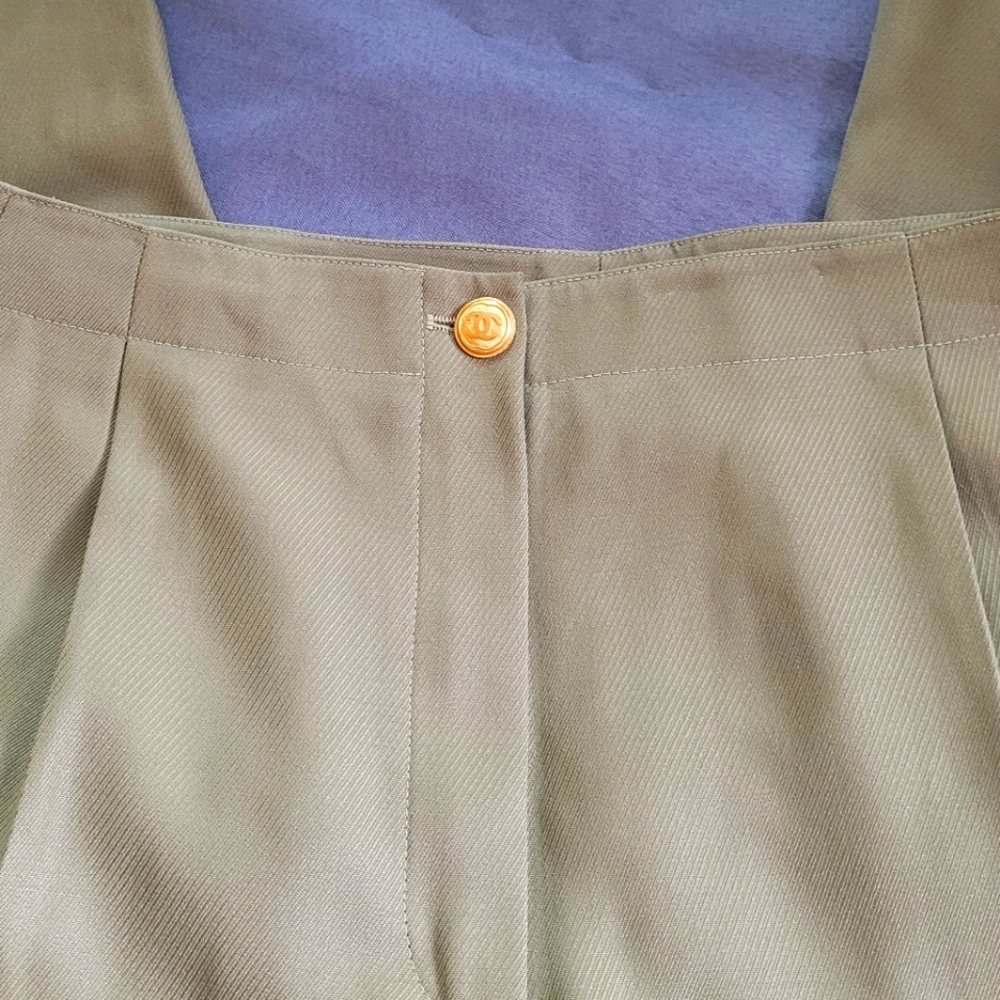 Chanel Boutique High Waisted Tailored Pants